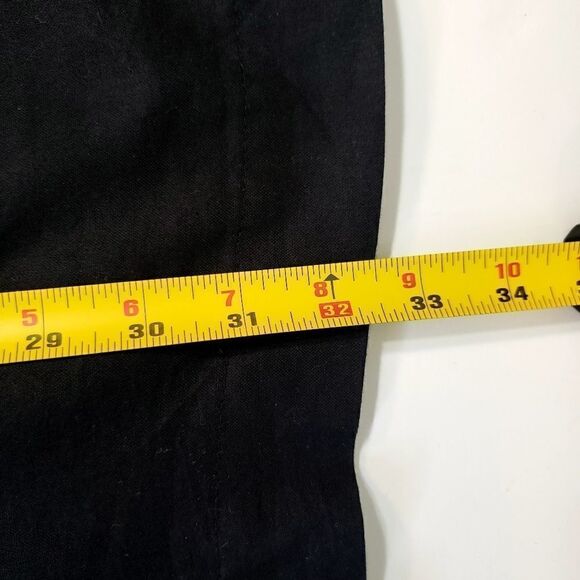 Madewell Embroidered Slit Sleeve Black Dress XS - Picture 13 of 16